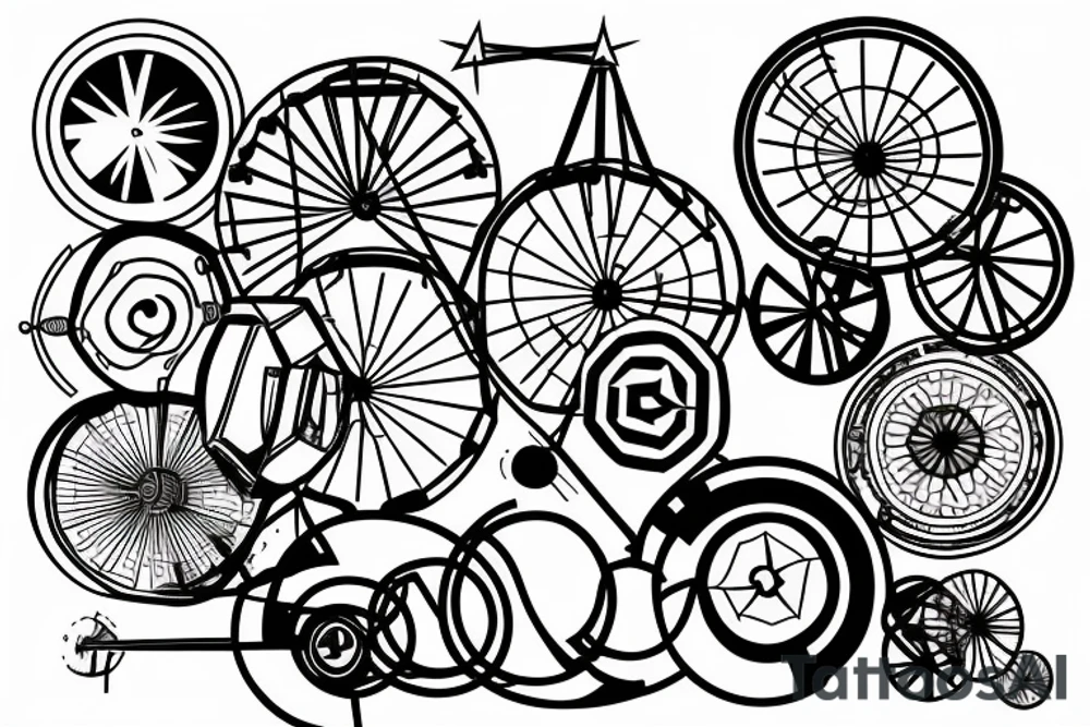 ferris wheel tattoo idea