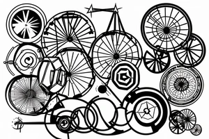 ferris wheel tattoo idea