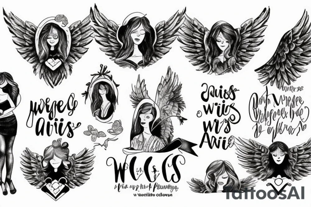 Angels who write code tattoo idea