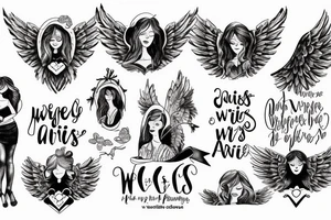 Angels who write code tattoo idea