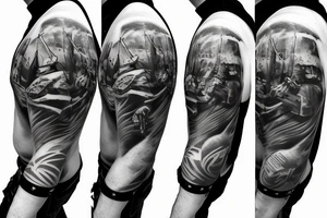 paintball player tattoo idea