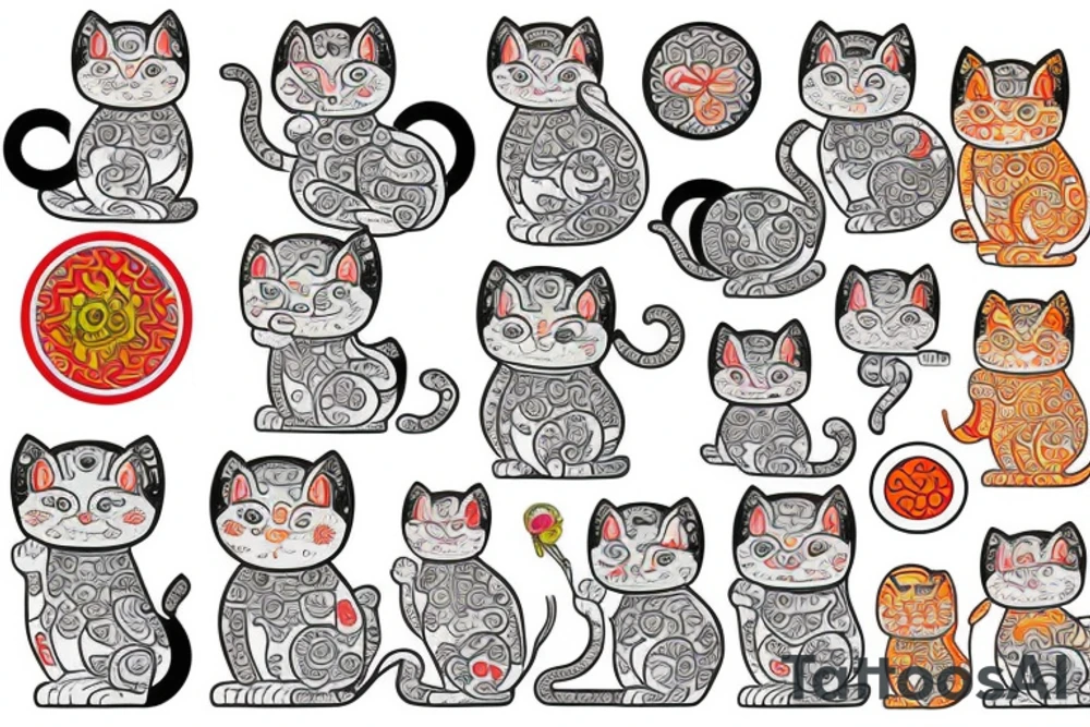 Maneki Neko tattoo idea