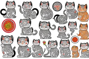 Maneki Neko tattoo idea
