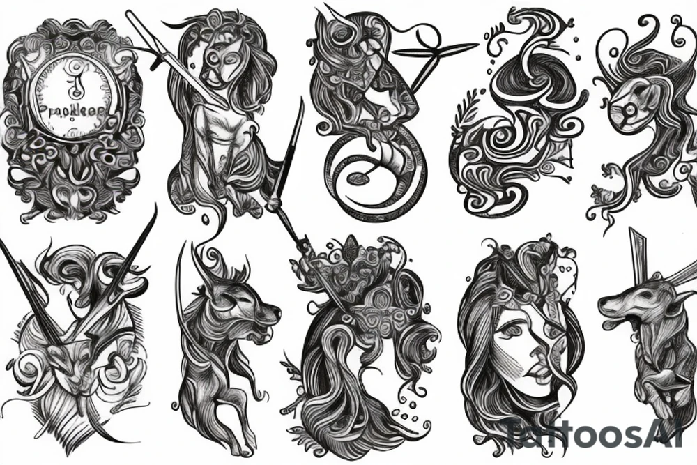 Sagittarius friends tattoo idea