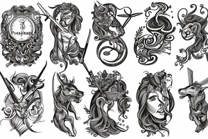 Sagittarius friends tattoo idea