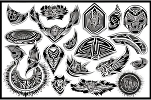 power of mind tattoo idea