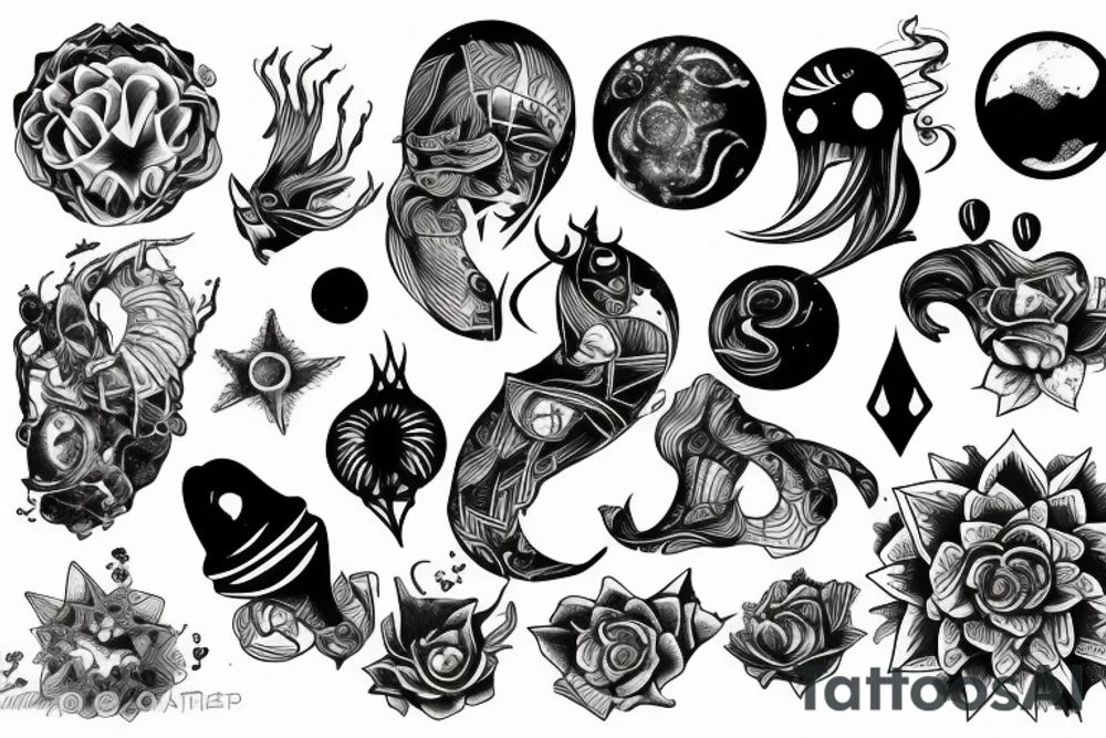 univers tattoo idea