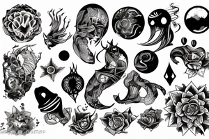 univers tattoo idea