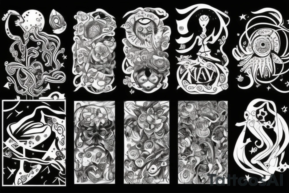 univers tattoo idea