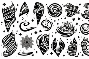univers tattoo idea