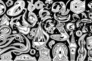 univers tattoo idea