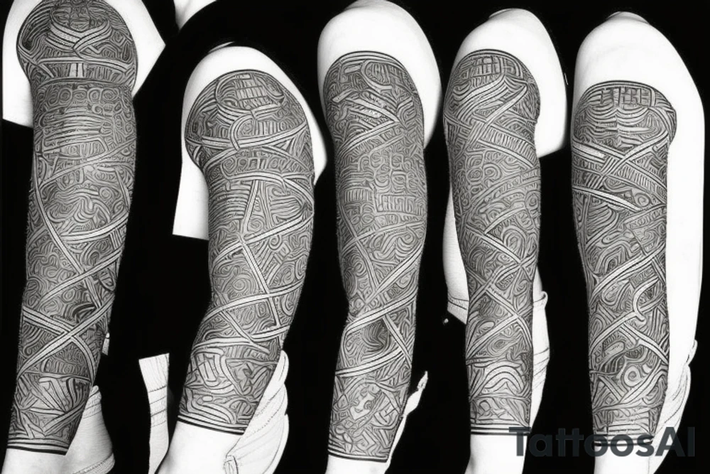 Future samurai tattoo idea
