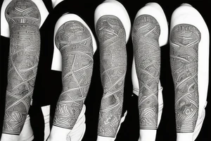 Future samurai tattoo idea