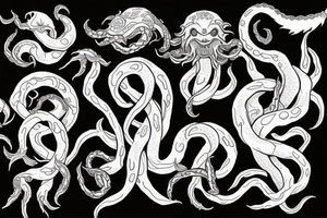 Kraken tattoo idea