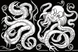 Kraken tattoo idea