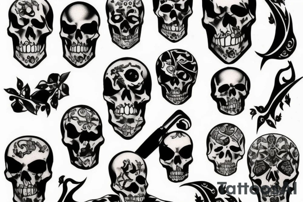 Death tattoo idea