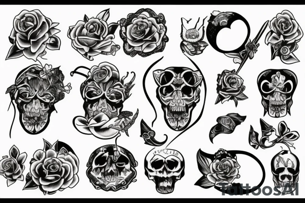 Sugar bear tattoo idea