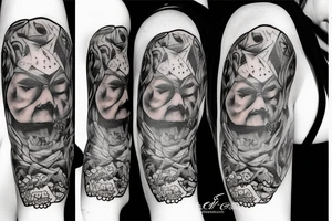 Sugar bear tattoo idea