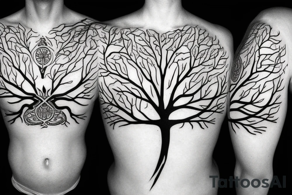 tree of life tattoo idea
