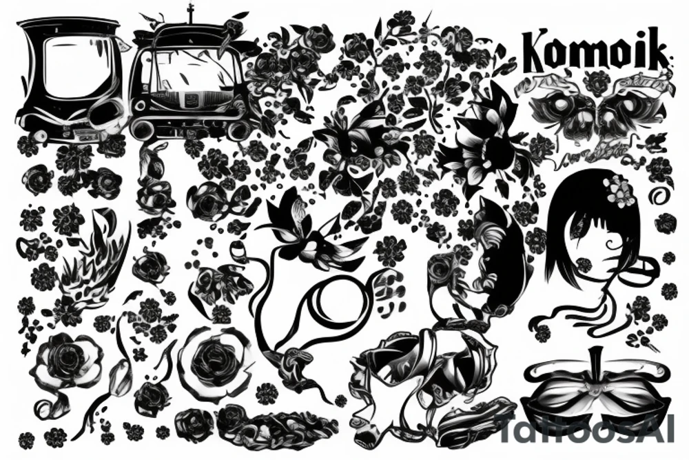 komatsu hd785 tattoo idea