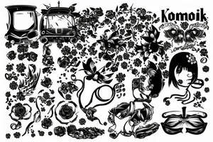 komatsu hd785 tattoo idea