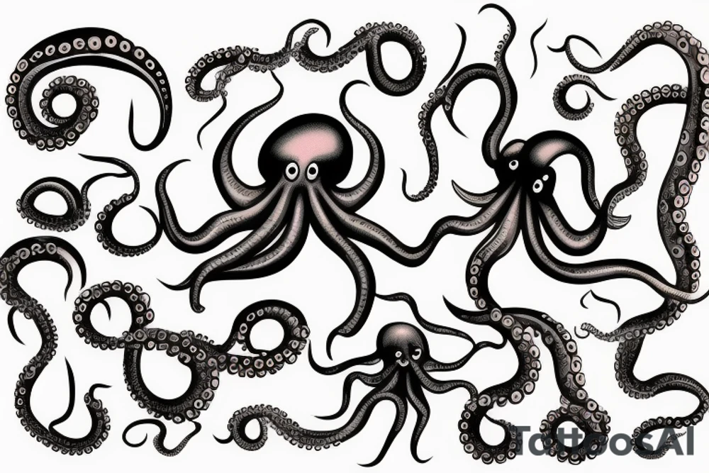 Octopus tattoo idea