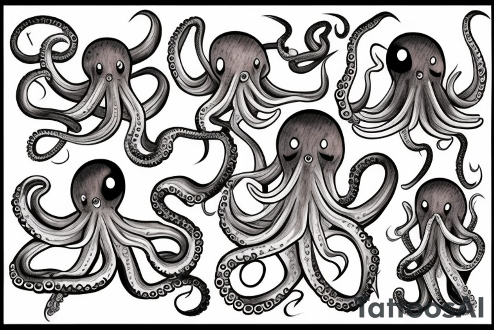 Octopus tattoo idea