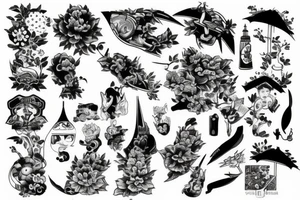 Japan, old school, foreign tattoo idea