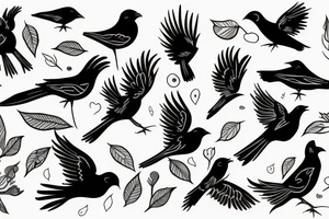 bird camera tattoo idea
