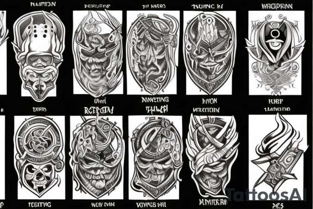 Viking tattoo idea