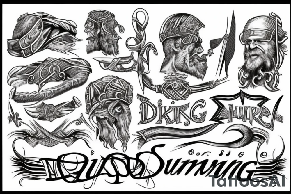 Viking writing for Dunn tattoo idea