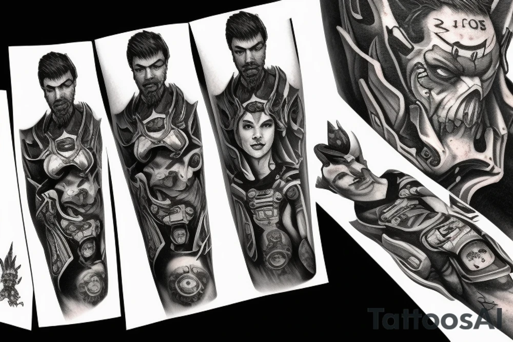 starcraft 2 jim raynor tattoo idea