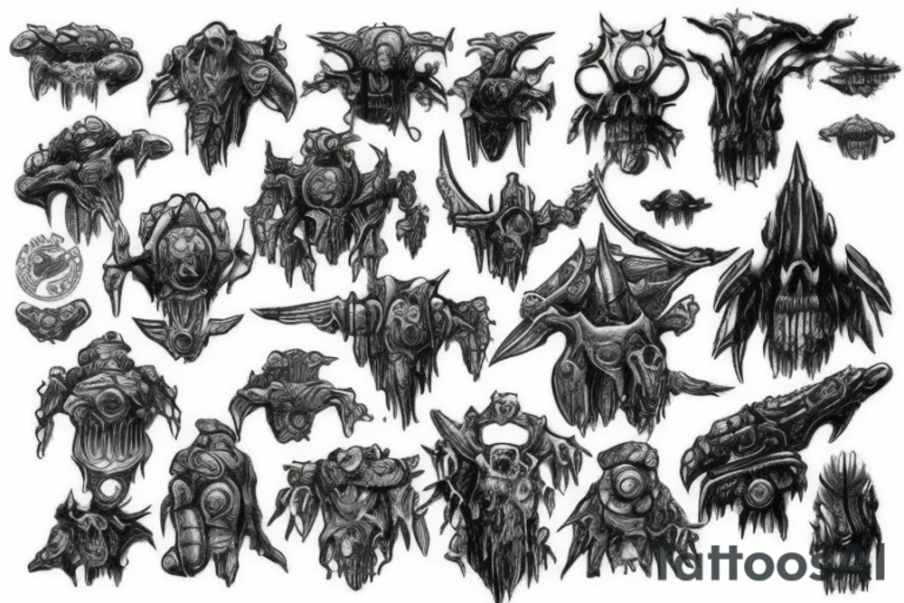 starcraft 2 marine tattoo idea