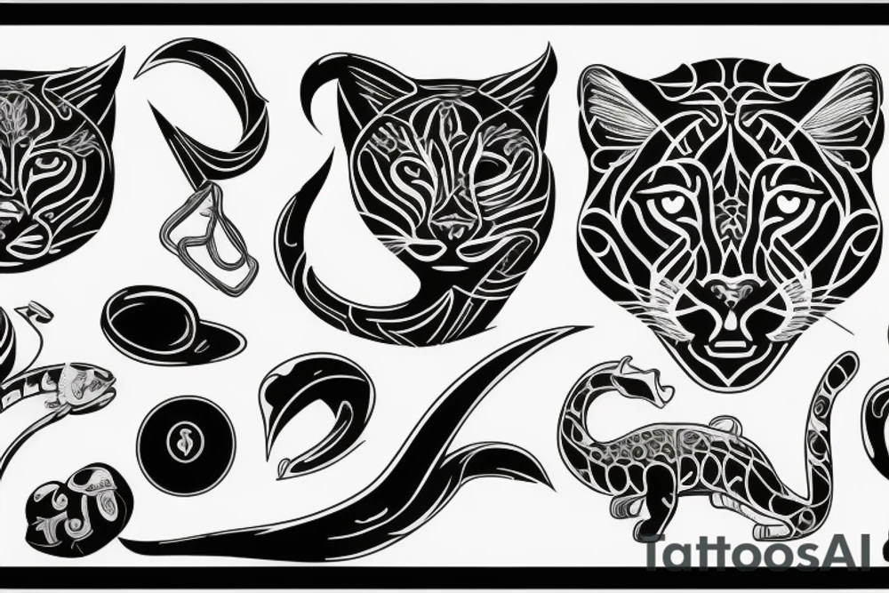 Cougar tattoo idea