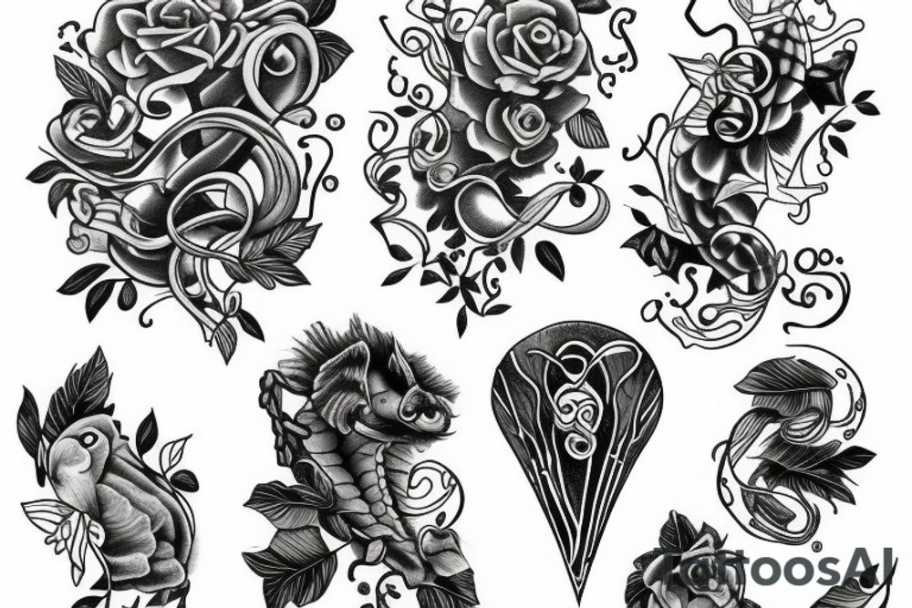 Vines tattoo idea