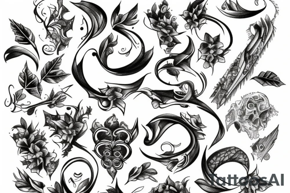 Vines tattoo idea