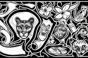 Cougar tattoo idea