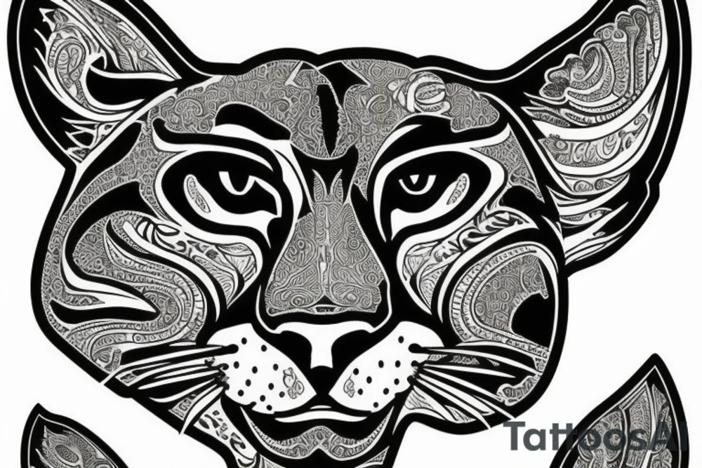 Cougar tattoo idea