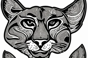 Cougar tattoo idea