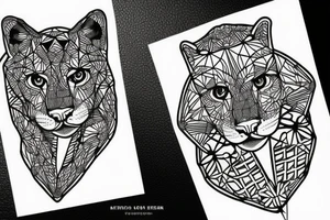 Cougar tattoo idea