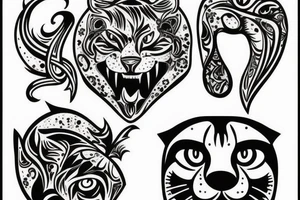 Cougar tattoo idea