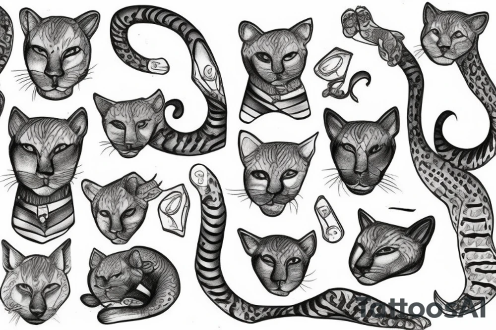 Cougar tattoo idea