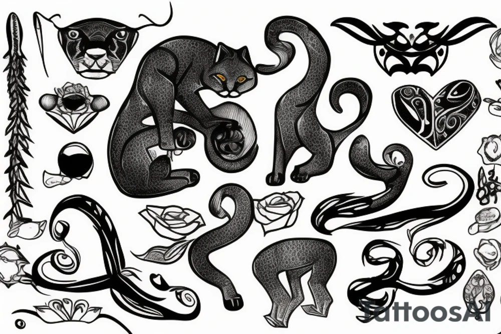 Cougar tattoo idea