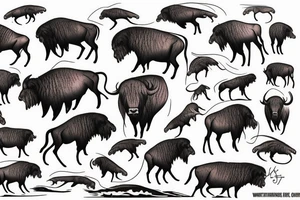 Buffalo watwrfall tattoo idea