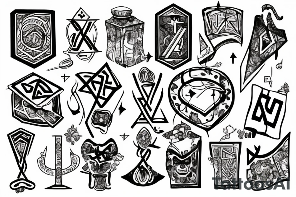 Something that represents Judaism along with love for Israel tattoo idea