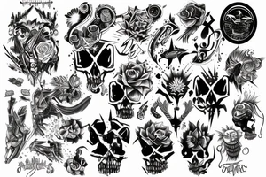Aggressive tattoo idea