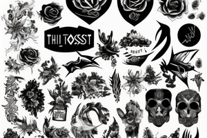 the last sunset tattoo idea