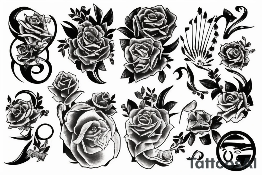 last sunset tattoo idea