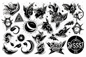 last sunset tattoo idea