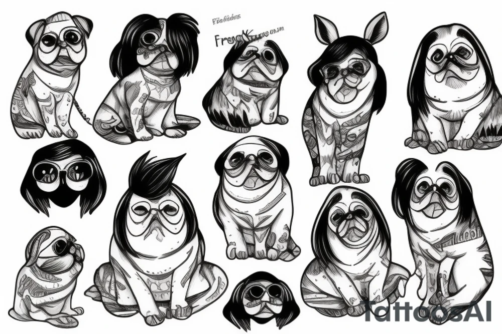 mops frank tattoo idea